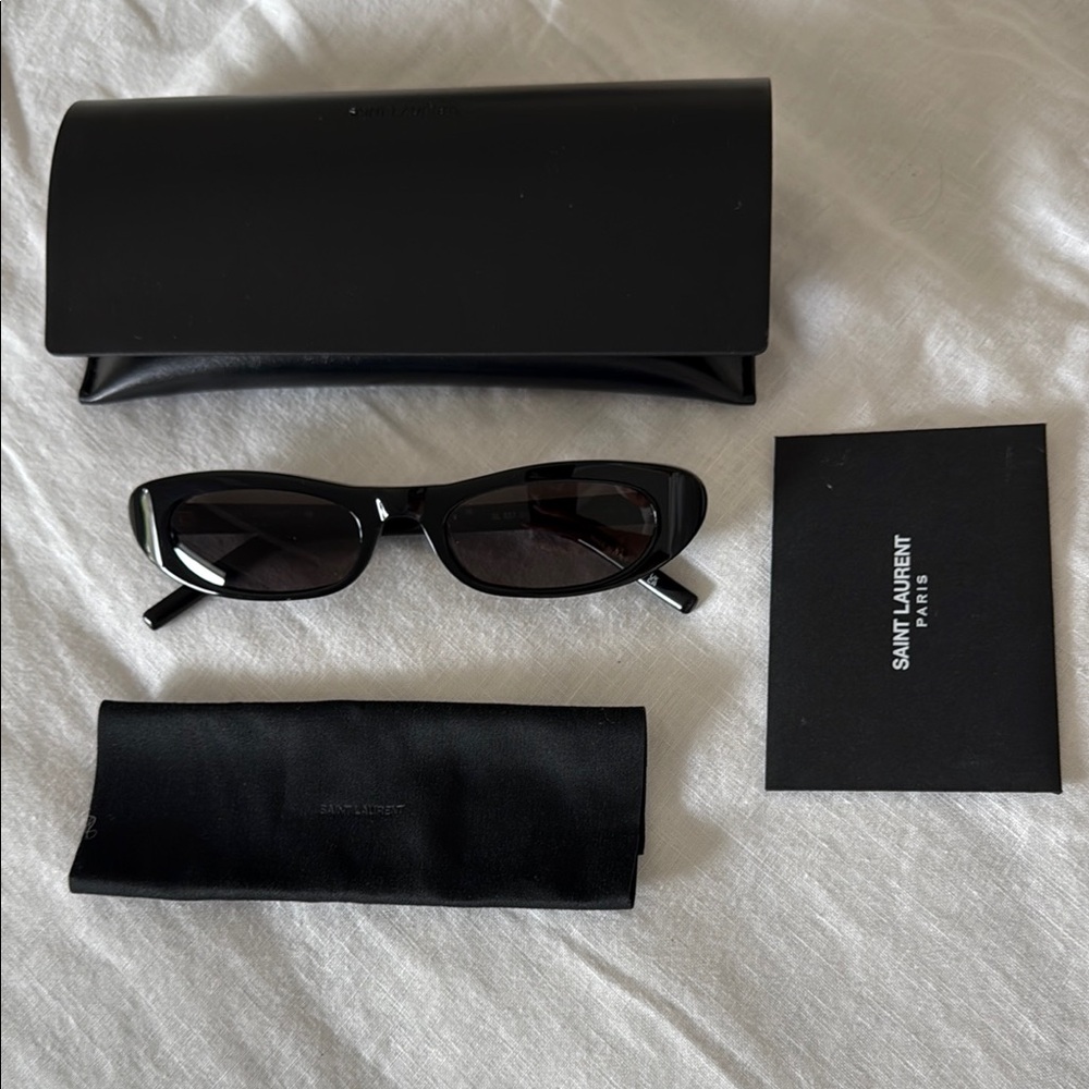 Saint Laurent SL557 Black Sunglasses - Picture 6 of 6